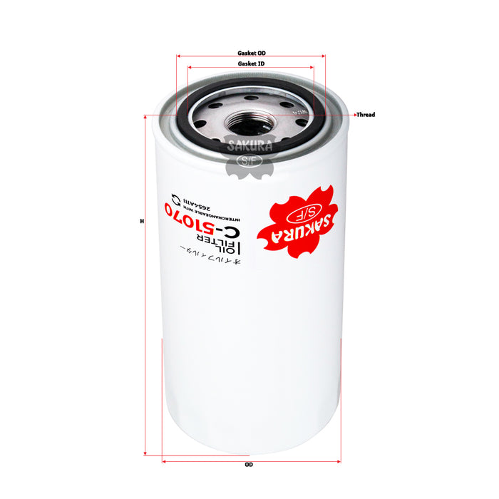 C-51070 Oil Filter Product Image