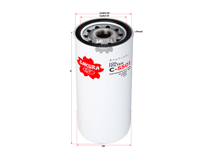 C-5501 Oil Filter Product Image