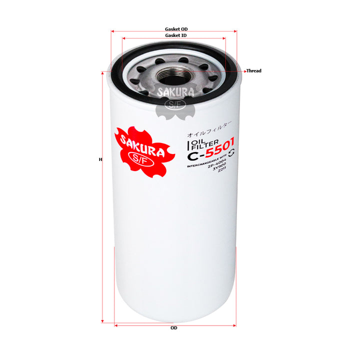 C-5501 Oil Filter Product Image