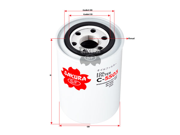 C-5503 Oil Filter Product Image