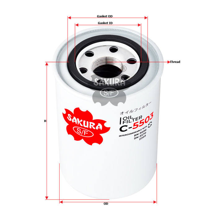 C-5503 Oil Filter Product Image