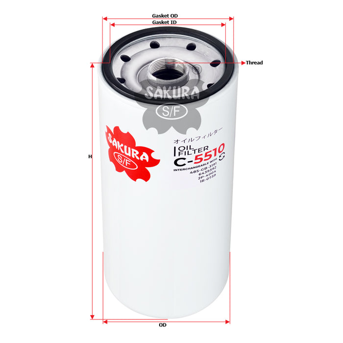 C-5510 Oil Filter Product Image