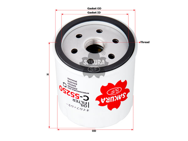 C-55250 Oil Filter Product Image