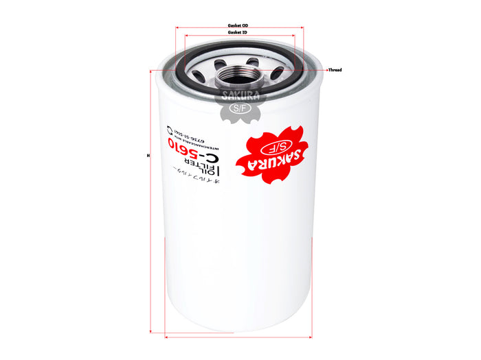 C-5610 Oil Filter Product Image