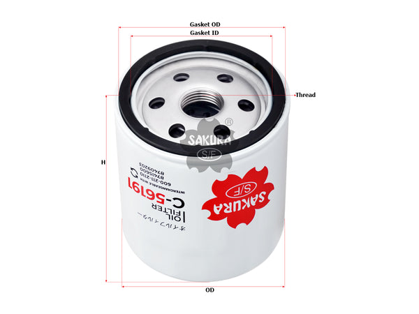 C-56191 Oil Filter Product Image