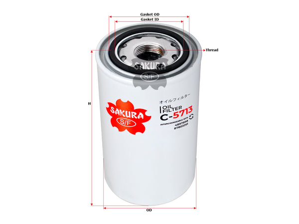 C-5713 Oil Filter Product Image