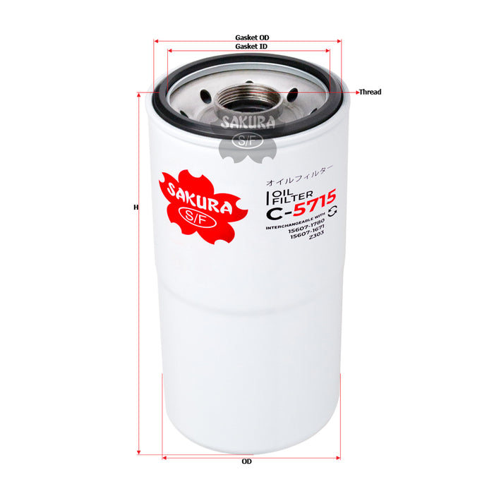 C-5715 Oil Filter Product Image