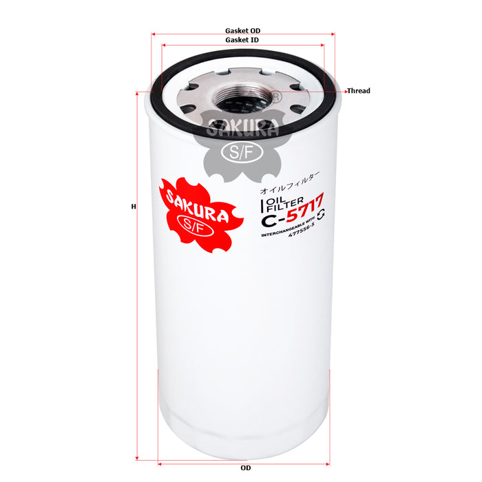 C-5717 Oil Filter Product Image