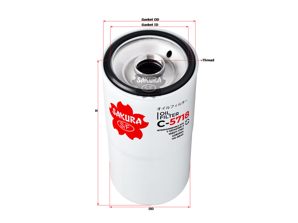 C-5718 Oil Filter | Filters & More – Filters and More Store