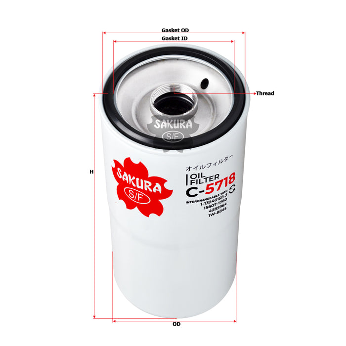 C-5718 Oil Filter Product Image