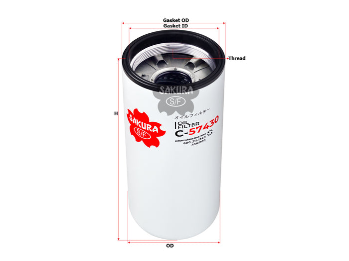 C-57430 Oil Filter Product Image