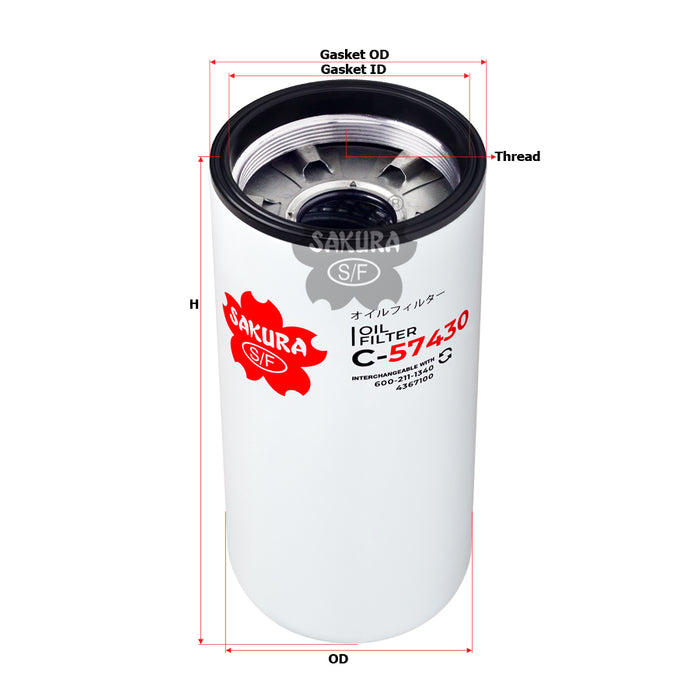 C-57430 Oil Filter Product Image