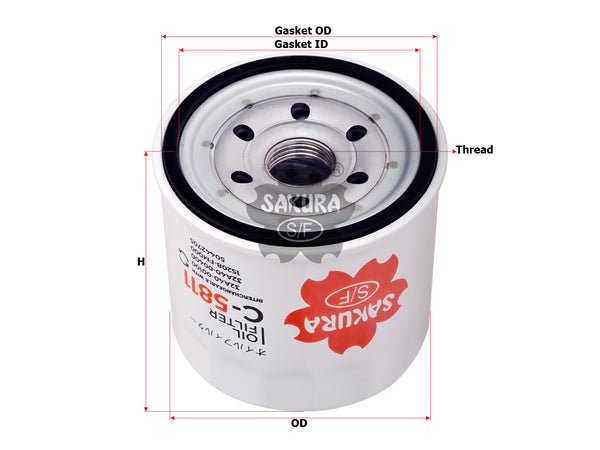 C-5811 Oil Filter Product Image