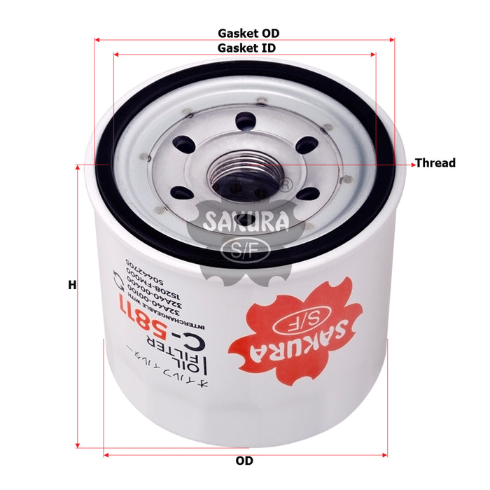 C-5811 Oil Filter Product Image