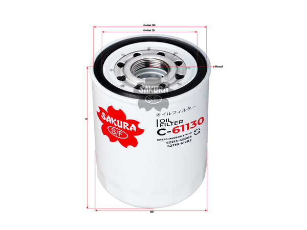 C-61130 Oil Filter Product Image