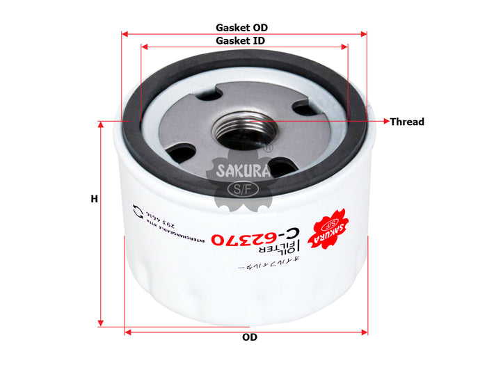 C-62370 Oil Filter Product Image