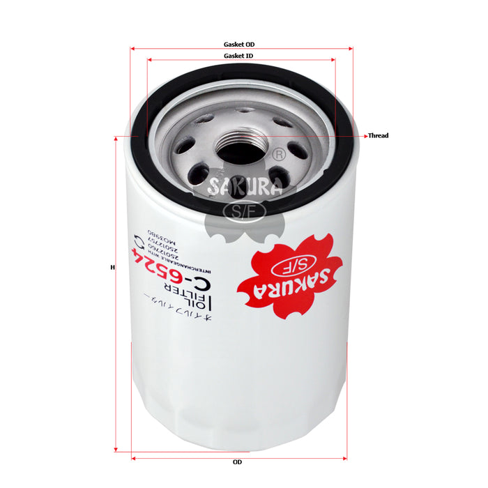 C-6524 Oil Filter Product Image