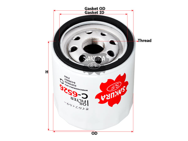 C-6526 Oil Filter Product Image