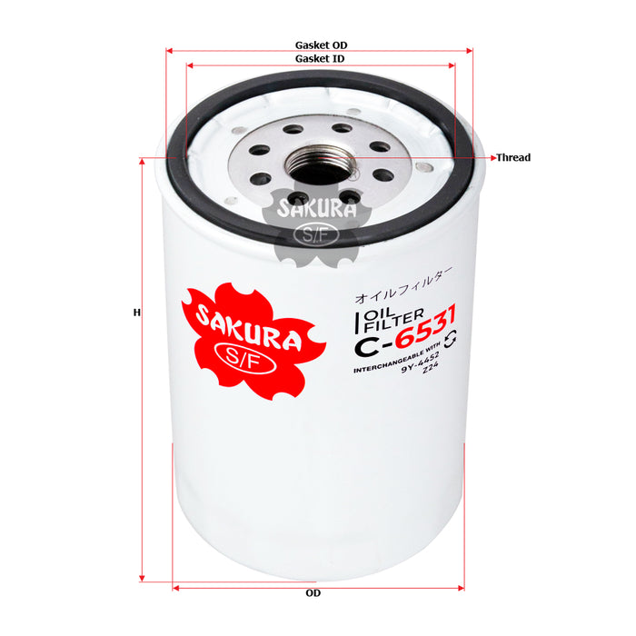 C-6531 Oil Filter Product Image