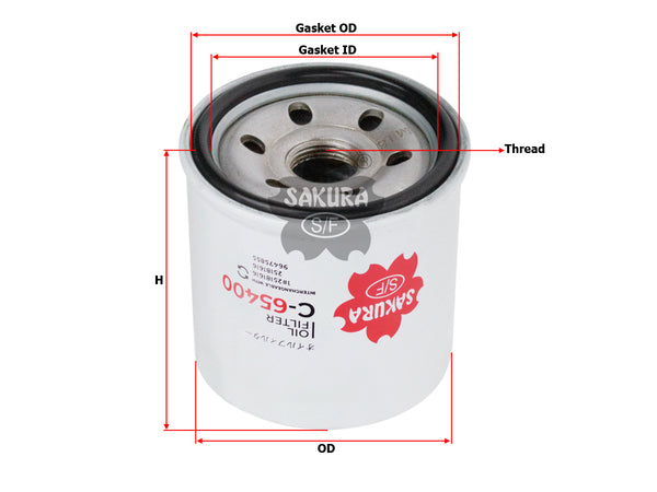 C-65400 Oil Filter Product Image