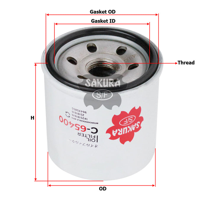 C-65400 Oil Filter Product Image