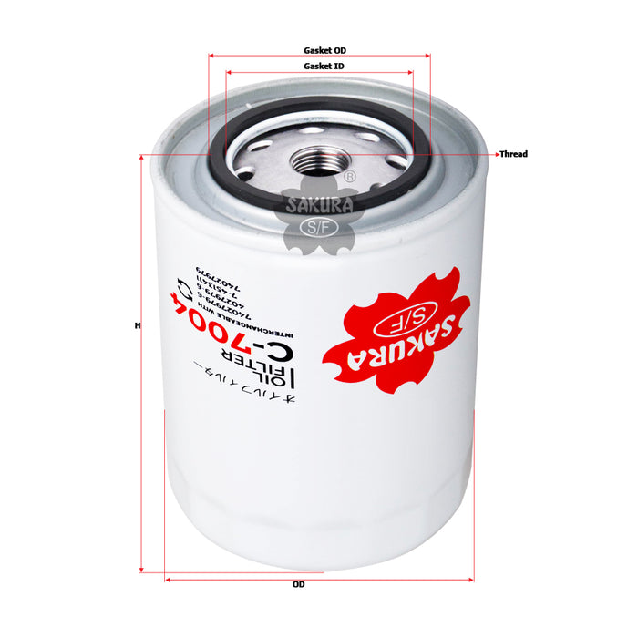 C-7004 Oil Filter Product Image