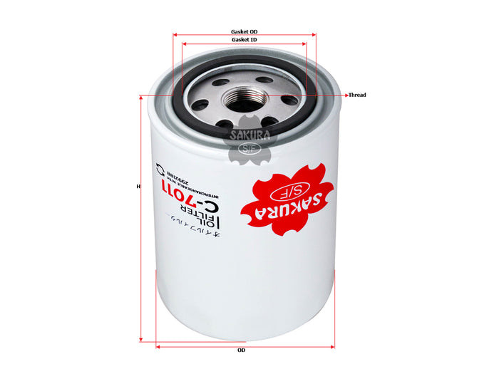 C-7011 Oil Filter Product Image