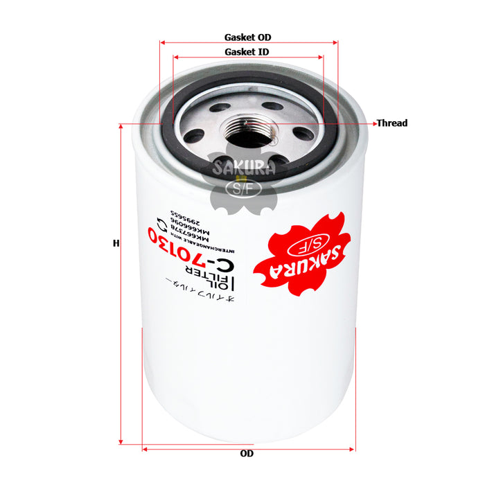 C-70130 Oil Filter Product Image
