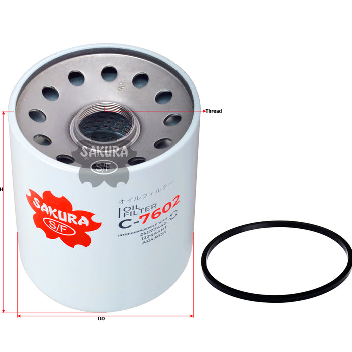 C-7602 Oil Filter Product Image
