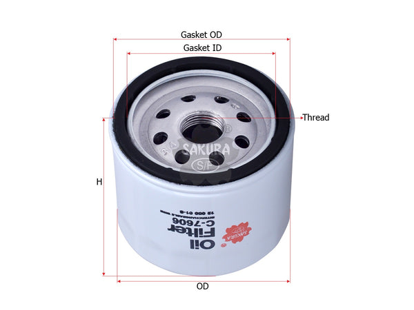 C-7606 Oil Filter Product Image