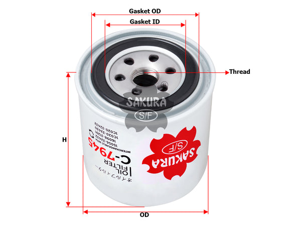 C-7945 Oil Filter Product Image