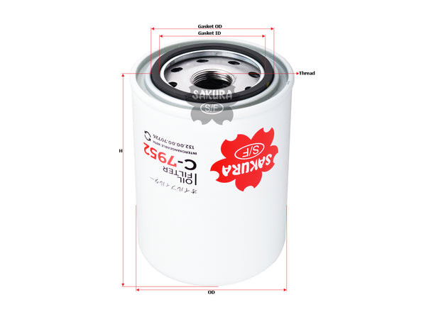 C-7952 Oil Filter Product Image