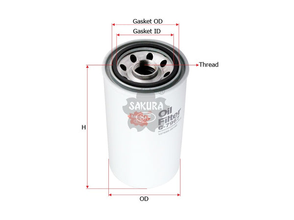 C-7967 Oil Filter Product Image