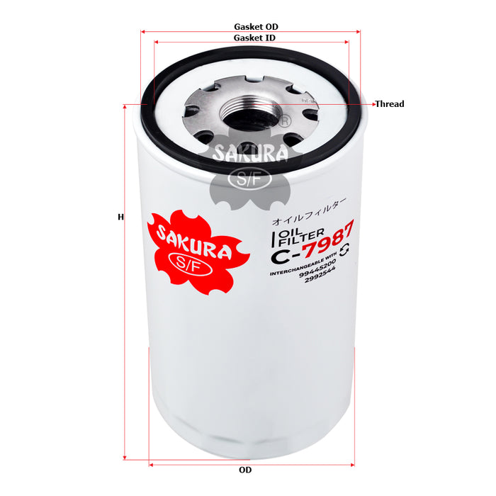 C-7987 Oil Filter Product Image