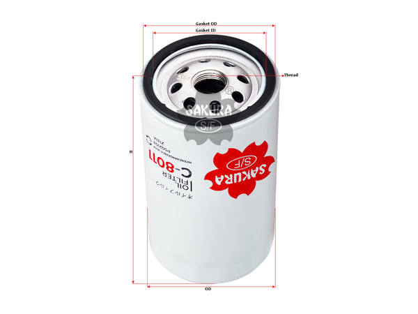 C-8011 Oil Filter Product Image