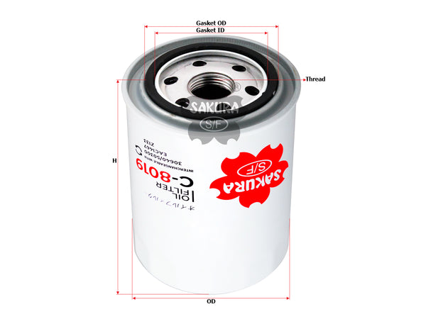 C-8019 Oil Filter Product Image