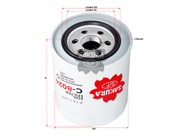 C-8024 Oil Filter Product Image