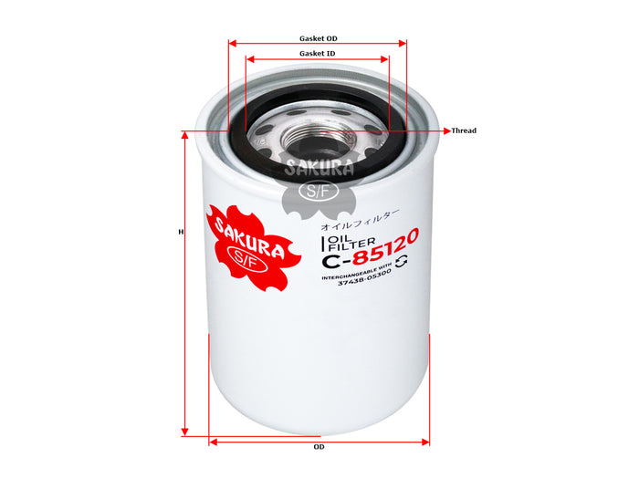 C-85120 Oil Filter Product Image