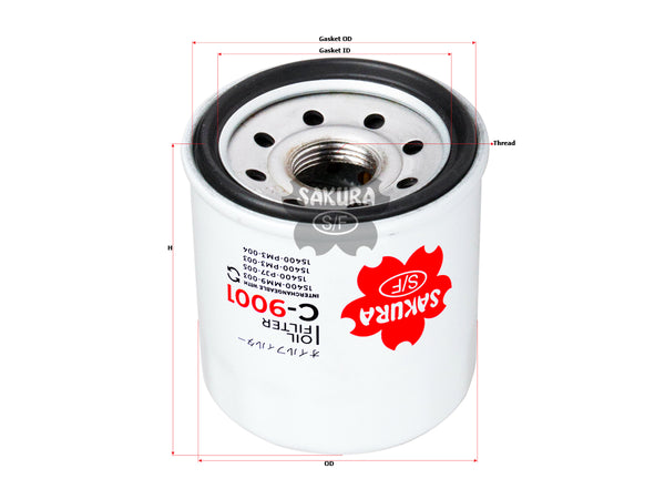 C-9001 Oil Filter Product Image