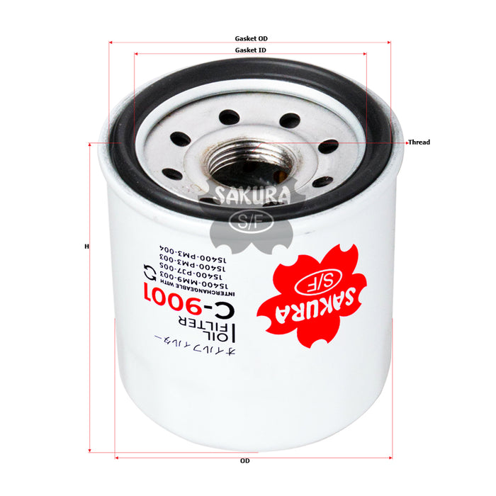 C-9001 Oil Filter Product Image