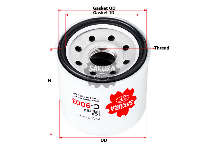 C-9003 Oil Filter Product Image