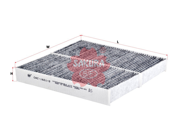 CAC-1601-S Cabin Air Filter Product Image