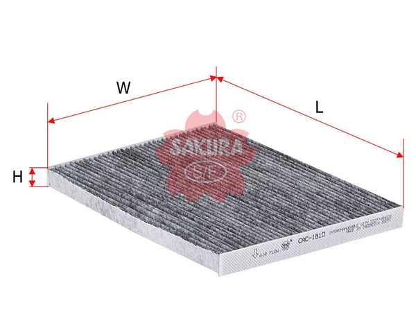 CAC-1810 Cabin Air Filter Product Image