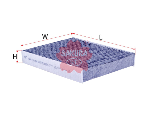 CAC-19180 Cabin Air Filter Product Image