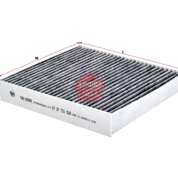CAC-25090 Cabin Air Filter Product Image