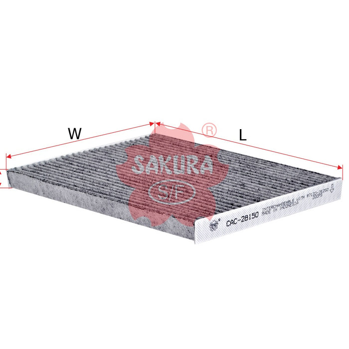 CAC-28150 Cabin Air Filter Product Image