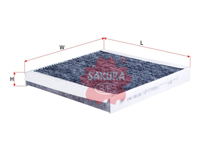 CAC-30100 Cabin Air Filter Product Image