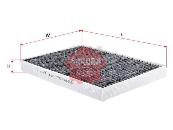 CAC-3101 Cabin Air Filter Product Image