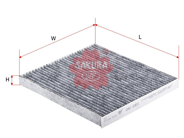 CAC-3301 Cabin Air Filter Product Image