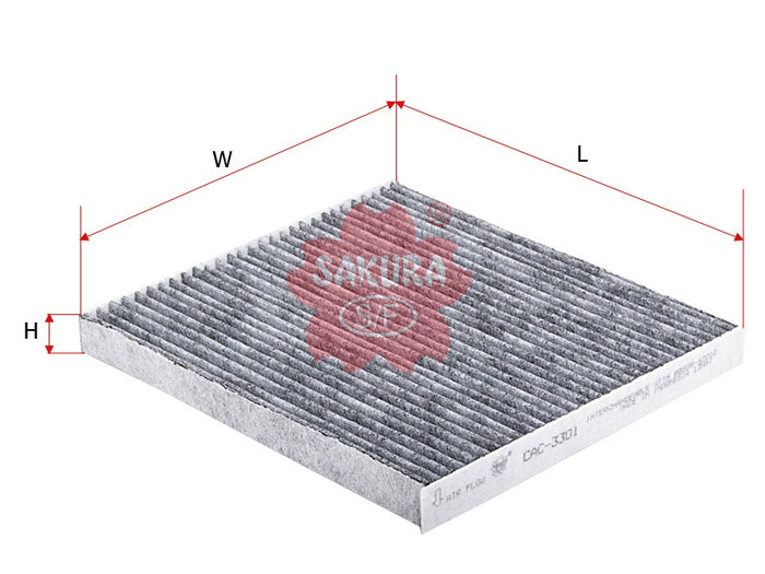 CAC-3301 Cabin Air Filter Product Image